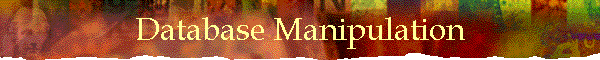 Database Manipulation
